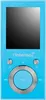 A blue MP3 player is shown against a white background. Produktbild-Vorschau