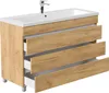 Stand Badmöbel Fellini 120 SoftClose eiche gold mit drei Produktbild-Vorschau 4