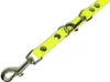 Mystique® Biothane verstellbare Leine 16mm neon gelb 200cm Produktbild-Vorschau 2