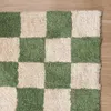 Retro-Teppich - Gambit, Grün/Weiß Produktbild-Vorschau 5