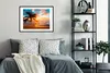 MuchoWow® Gerahmtes Poster Palme - Sonnenuntergang - Produktbild-Vorschau 2