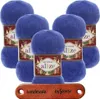 5 x ALIZE Kid Royal 50 141 Royal Blue mit Label Produktbild-Vorschau 1