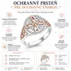 Dámsky prsteň s motívom čarodejníckeho uzla a ochrannými Náhľad obrázku produktu 2