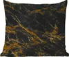 MuchoWow® Outdoor Kissen - Marmor - Gold - Schwarz - 45x45 Produktbild-Vorschau 1