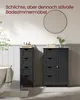 VASAGLE Badezimmerschrank, Badschrank, Beistellschrank mit Produktbild-Vorschau 3