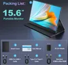 Portable Monitor, 15,6 Zoll Tragbarer Monitor IPS 100% Produktbild-Vorschau 8