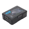 A black plastic storage case with a clear lid showing a gaming mouse and product information. Produktbild-Vorschau