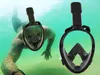 Maschera da snorkeling completamente pieghevole L/XL nera Anteprima dell’immagine prodotto 10
