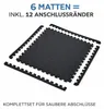 BURI Bodenmatten Set 6-teilig (0,96m²) 40x40 cm EVA Produktbild-Vorschau 7
