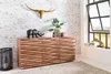 FineBuy Sideboard Acacia massif 160 cm 2 portes & 3 tiroirs Voir les images du produit 2