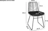 Esszimmerstuhl Rattanstuhl Farbe braun inkl. Sitzkissen Produktbild-Vorschau 7