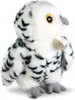 Rappa Plüsch weiße Eule Kuscheltier 25 cm ECO Spielzeug Produktbild-Vorschau 5