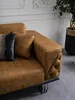 Sofagarnitur Komplette Sofa 31 Sitz Sessel Kunstleder Braun Produktbild-Vorschau 6