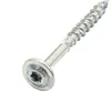 A single silver screw on a white background. Anteprima dell’immagine prodotto