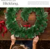 tectake® Weihnachtsgirlande naturgetreu, 270 cm mit Produktbild-Vorschau 6