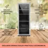 KlarsteinBeersafe 6XL, lednice, 171 l, 0-10 °C, sklo, , Náhled obrázku produktu 5