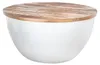 Stolik kawowy 60 cm, drewniany, designerski, nowoczesny, do Podgląd zdjęcia produktu 1