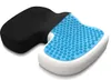 A gel seat cushion with a memory foam base and a black cover. Produktbild-Vorschau