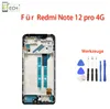 Für Xiaomi Redmi Note 12 Pro 4G LCD Display (OLED) Rahmen Produktbild-Vorschau 1