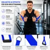 Uchwyty do taśm oporowych, zestaw 2 szt., kolor niebieski – Podgląd zdjęcia produktu 2
