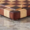 Tagliere Relaxdays, 41 x 30 cm, a quadretti, in legno di Anteprima dell’immagine prodotto 9