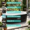 Arebos AR-HE-SPA2OCLH, color , 650 mm, 22 kg Vista previa de la imagen del producto 3