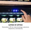 Klarstein chłodziarka do wina, 2 strefy, 132 l, do Podgląd zdjęcia produktu 3