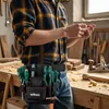Wiltec Ceinture porte-outils, 24 x 28 cm – Capacité de 15 Voir les images du produit 2