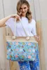 Dames strandtas, blauw, van stof, 50x36 cm Productafbeelding-voorbeeld 9