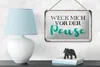 Blechschild Spruch 18x12cm weck mich vor der Pause Schild Produktbild-Vorschau 4