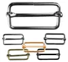 10 Regulatoren, Gurtverschieber, Verkürzer, Schnalle, 17 x 38mm platin Produktbild-Vorschau