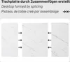 Fortuna Lai Moderný jedálenský stôl Obdĺžnikový stôl 140x80 Náhľad obrázku produktu 7
