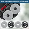 Wischmopp-Set für Roborock Saros 10R/20/Neo/Z70, 2 Halter + 2 Tücher + Bürste Produktbild-Vorschau
