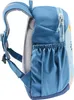 Side view of a blue backpack. Voir les images du produit