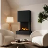 muenkel design Como [Elektrokamin Opti-myst]: Nero Produktbild-Vorschau 3