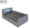 A diagram of a bed with dimensions indicated by measurement lines and numbers. Produktbild-Vorschau
