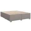Boxspringbett mit Matratze Taupe 180x200 cm Stoff, Produktbild-Vorschau 8