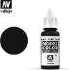 Vallejo 70.861, 17 ml, Černá, Lesk, Láhev Náhled obrázku produktu 1