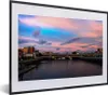 MuchoWow® MuchoWow® Gerahmtes Poster Sonnenuntergang - Rosa Produktbild-Vorschau 1