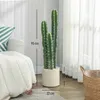 HOMCOM Umělá rostlina – kaktus, velká, 95 cm, s květináčem, Náhled obrázku produktu 3