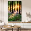 MuchoWow® - Leinwandbilder - Wald - Blumen - Lavendel - Produktbild-Vorschau 6