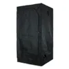 A black grow tent is shown against a white background. Produktbild-Vorschau