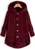 ASKSA Damen Plüschjacke Plüsch Cardigan Dicke Warm Produktbild-Vorschau 1