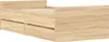 vidaXL Postel se zásuvkami Sonoma dub 75x190 cm Náhled obrázku produktu 3