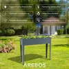 Arebos Lopin de terre surélevé 101,5 x 26 x 80 cm | Lopin Voir les images du produit 3