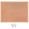 Kork-Pinnwand mit Holzrahmen 60 x 40 cm Korktafel Korkwand Produktbild-Vorschau 3