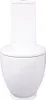 vidaXL Toilettes en céramique Sortie horizontale blanche Voir les images du produit 3