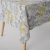 SCHÖNER LEBEN. Tischdecke Blumen Gräser Mineral blau grün Produktbild-Vorschau 1