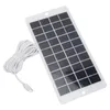 10W 5V solární panel s výstupem typu C, přenosný solární Náhled obrázku produktu 2
