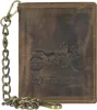 GREENBURRY Geldbörse Vintage Wallet With Chain Brown Bike Produktbild-Vorschau 8